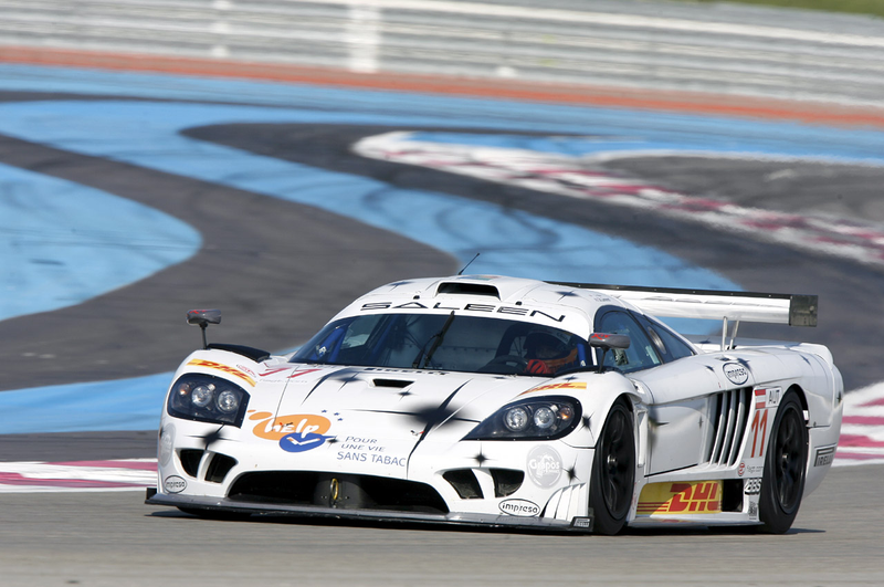 Illustration for article titled 2009 FIA GT Racers Trot Out For Spring Testing In France